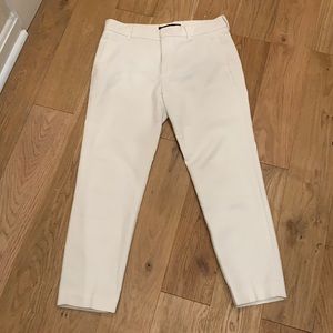 White Zara work pants, size 4